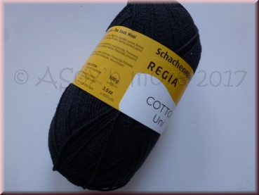 Regia Cotton Uni - Strumpfwolle 4-fach